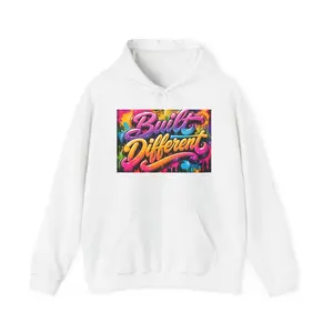Built Different graphic hoodie | Made to Stand Out back print