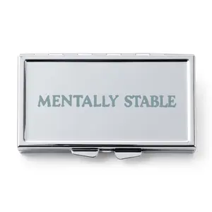 Pill Burden’s Premium Pill Organizer (METAL, small) - Cute, Compact & Convenient for Travel or Home Medication Management organizers cute pill Weekly pill bottle