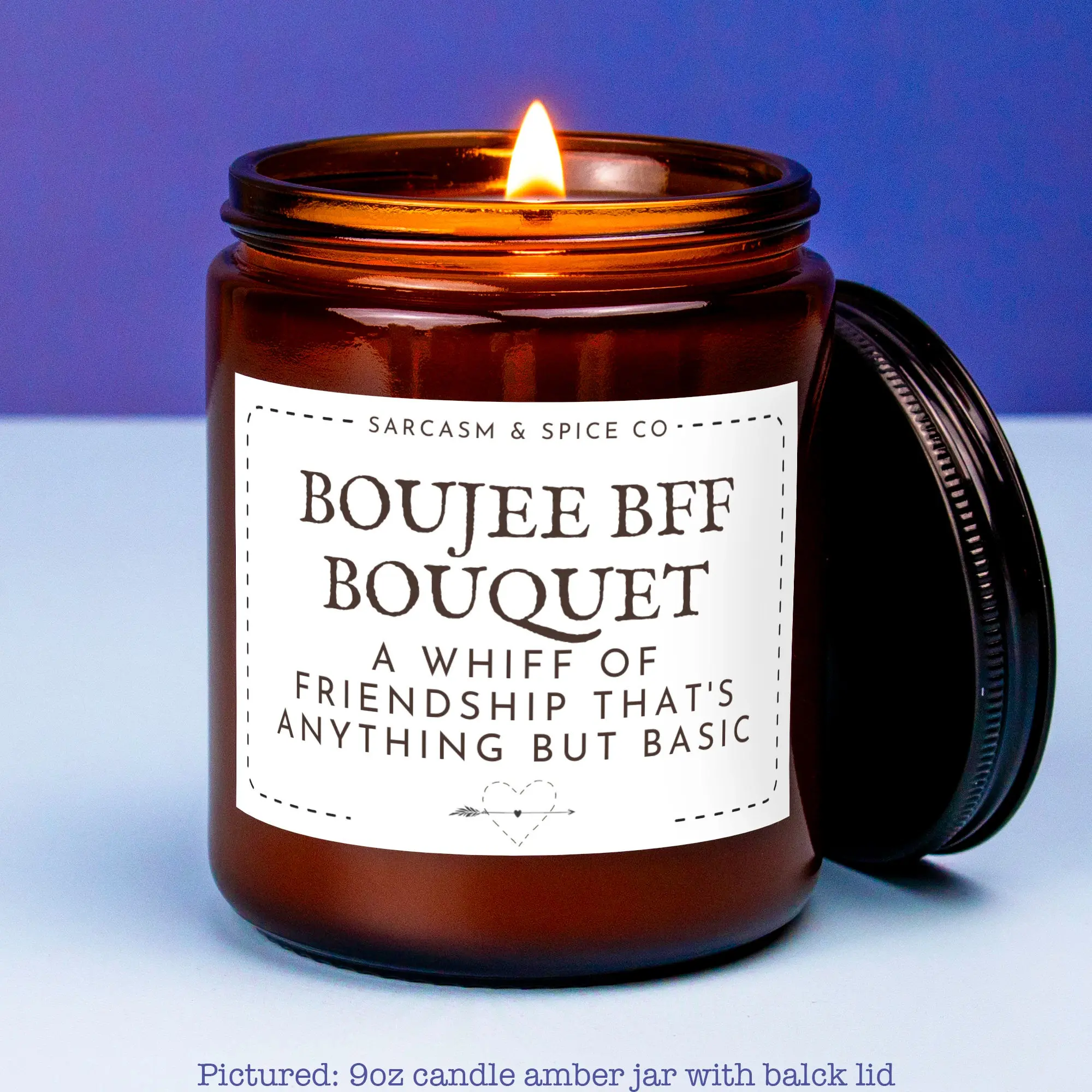 Gift for Galentines Day Candle Galentine Funny Candle Girlfriend Gift BFF Valentines Day Best Friend Bridesmaid Boujee BFF Bouquet