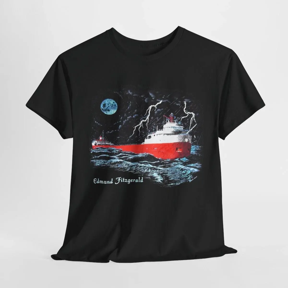 Edmund Fitzgerald Gordon Lightfoot Y2k Graphic Tee, Remember Fitzgerald Freighter Unisex T-Shirt, Perfect for Fans