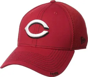 New Era MLB Cincinnati Reds Neo Fitted Baseball Cap - Scarlet 10059480