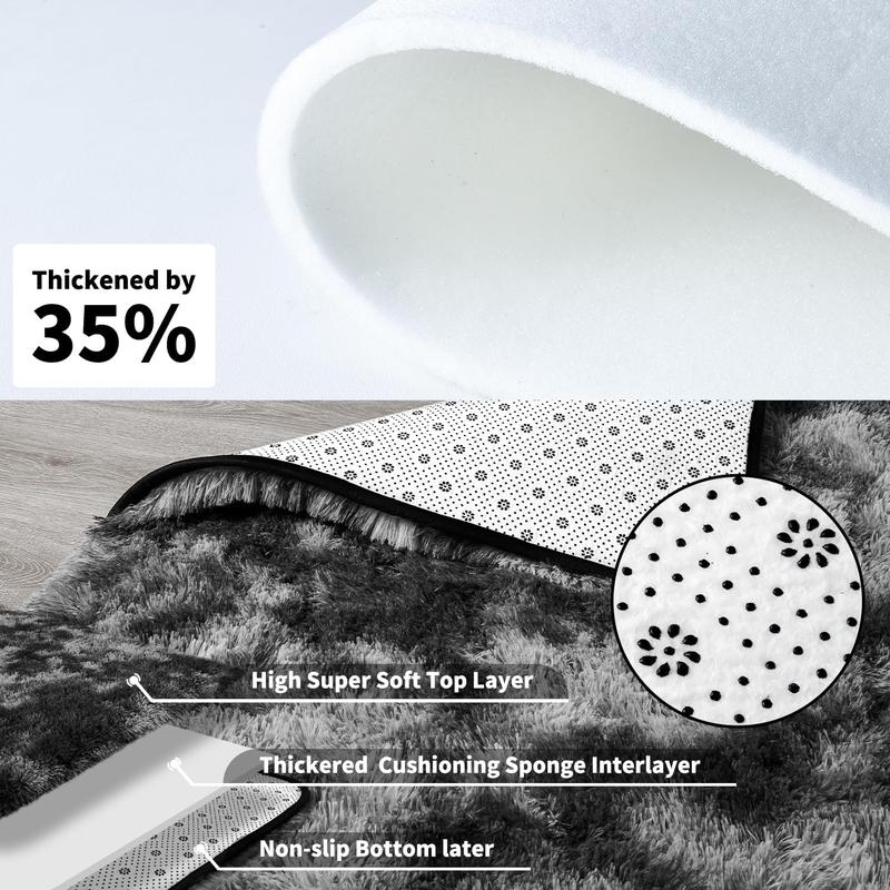 Area Rug For Bedroom Tie Dye Fluffy Rug Mat Bedside Throw Quilt For Living Room Kids Room Boys Teens Nursery Baby Dorm Office Home Decor Aesthetic Carpets Aesthetic Home Decor Carpets