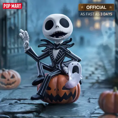 POP MART Disney Tim Burton's The Nightmare Before Christmas Series Figures Blind Box, Fun Toy
