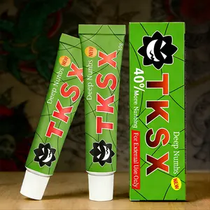 TKSX Tattoo Numbing Cream, Relief Cream for Laser Removal, Waxing, Eyebrow Threading, Tattoo External Cream (10g*2pcs)