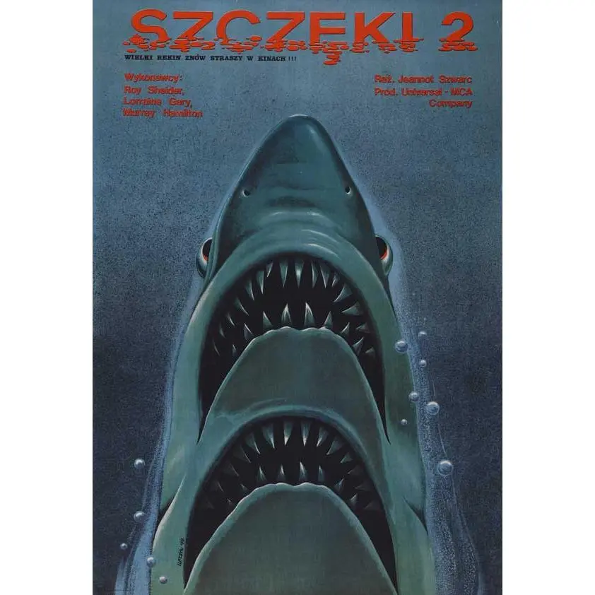 Jaws 2 Movie Poster Print (27 x 40)