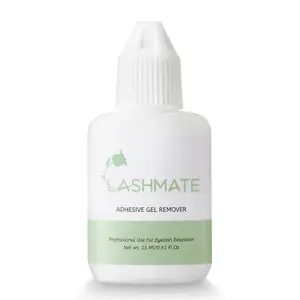Eyelash Extension Remover, Makeup Gel Remover Fast Action Dissolves Strong Glue with Low Odor, Gel Liquid Eyelash Remover for Sensitive Skin(15ml)