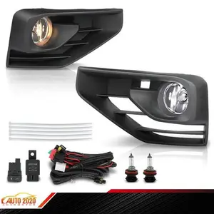 Fog Lights Front Lamps w/ Wiring Kits Fits 2017 2018 2019 2020 Nissan Pathfinder