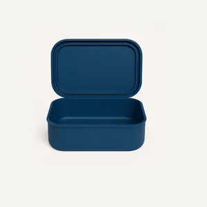 Dreamroo Rectangular Container - Silicone Food Storage Container - BPA Free, Airtight, Dishwasher, Oven, Freezer and Microwave Safe (14, 24 & 37 oz)