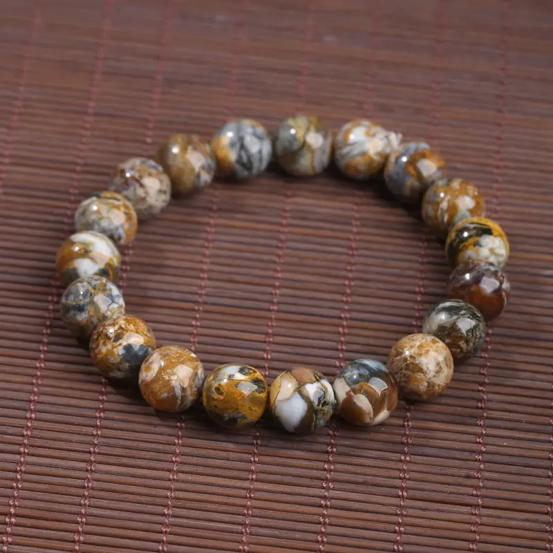 【Opal】Blue Peter pattern RARE oil-painting style opal gift bracelet Bangles