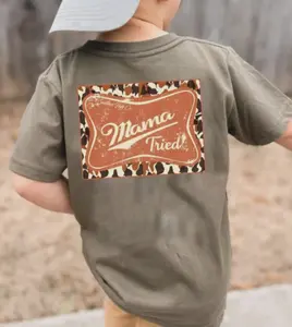Mama Tried youth adult shirt (on back), Southern Boy TeeTrending Summer Outfit, Cotton Tee