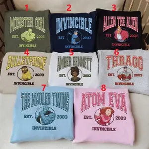 lnvincible Sweatshirt, lnvincible TV shirt, Atom Eve Sweatshirt, Superhero Fan Gift, Comic Book Fan