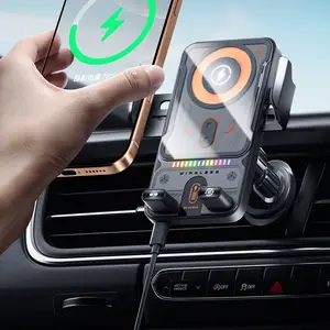 SummerWins Infrared Smart Car Mount – Auto Open & Close, 360° Magnetic Rotating Bracket. Compatible with iPhone 16/15/14/13/12/11 Pro Max, Samsung Galaxy S24/S23/S22/S21, and More. One hand in, one hand out. No shaking, no scratches. Fits any vent