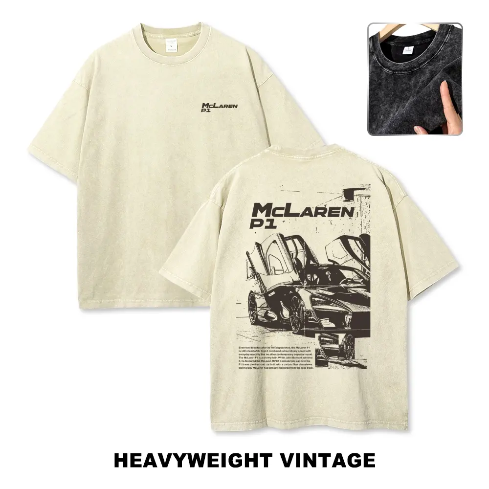 P1 Supercar Vintage Tee 90s Graphic Tees Men's t Shirts Graphic Tee t Shirts Funny Graphic Tee Good Graphic Tees Men's Graphic Tees Streetwear Outfits Men Vacation Outfits Oversized Tshirt Men