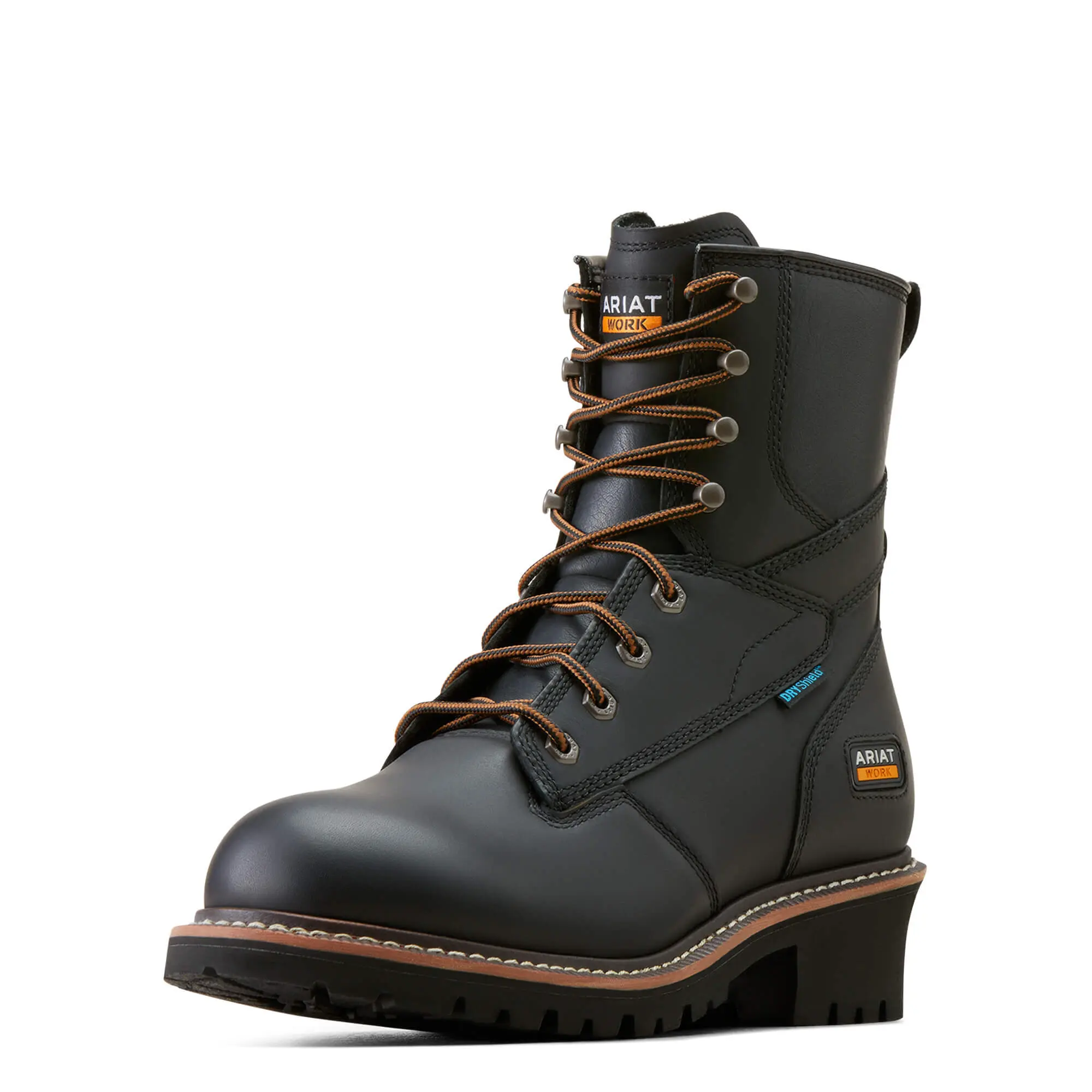 Men's Logger Shock Shield Waterproof Work Boots