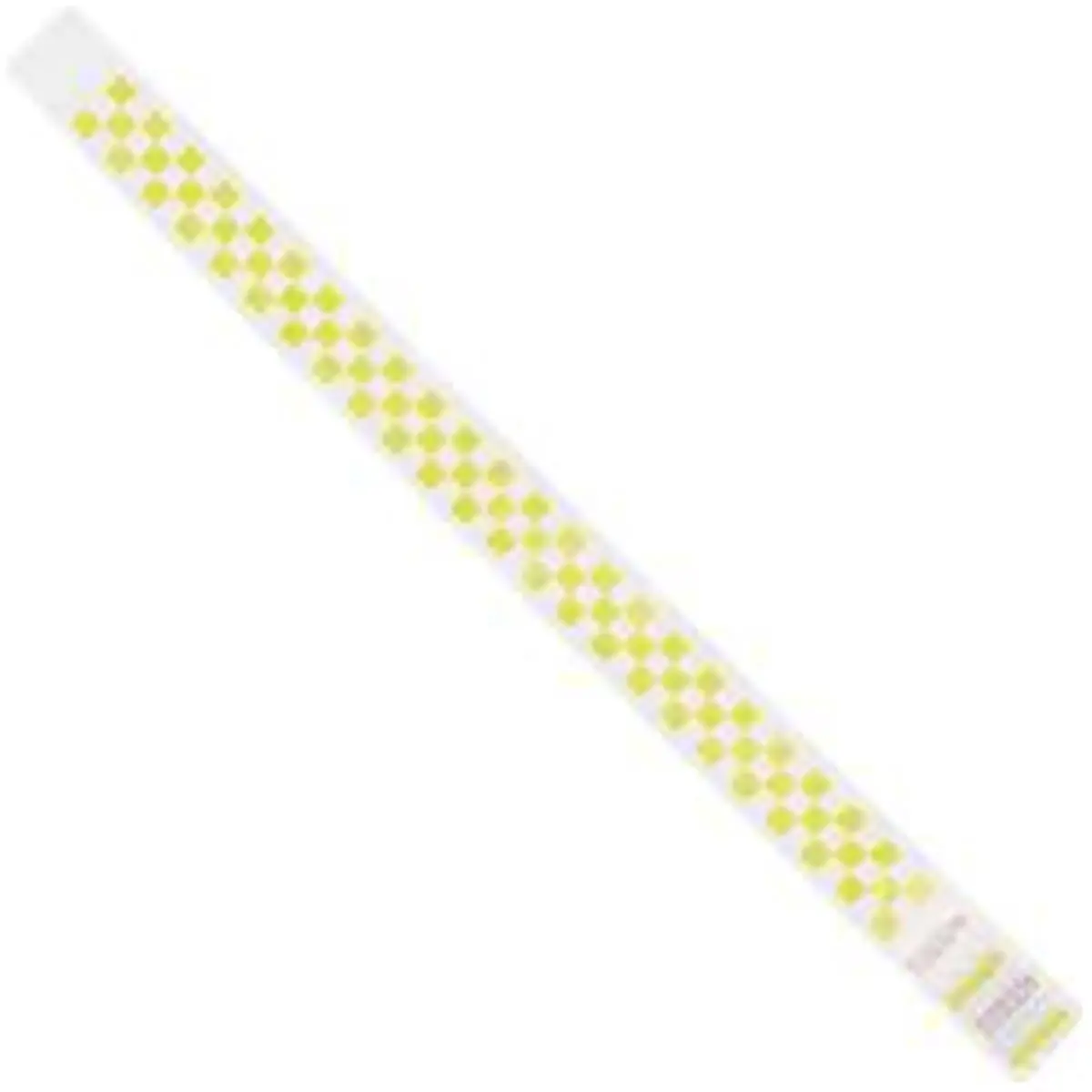 212 MAIN Tyvek Waterproof Checkerboard Sequentially Numbered Wristbands, 10" Length 3/4" Spunbonded Olefin Yellow, Unisex Lightweight Breathable Comfortable Tear Resistant, Case of 500 Short Term Event ID Band, Office Stationery Supply, Waterproof Band
