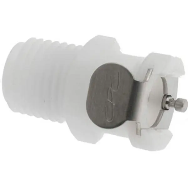 CPC Colder Products Acetal Coupling with Buna-N O-Ring, All Season Temp Inline Female Threaded Socket, 1/8" Nominal Flow, 1/4 NPT Female Thread, 120 Max psi, -40 to 180°F