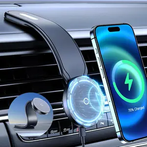 for 15W   Mount Charger,  Alloy Material can be Folded Repeatedly,   Fast  for  Dashboard/Windshield, Suitable for  16 15 14 13 12 Series