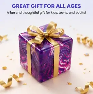 This marbled swirl cube squishy toy sells well globally. Made of supple slow-rebound TPR, it is skin-friendly and durable. It relieves anxiety and trains hand flexibility for students and adults, serving as a versatile practical gift.