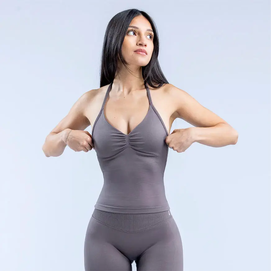 Women’s Sculpting Seamless Activewear Set, Butt Lifting High Waist Leggings & Ruched Yoga Top, Comfortable Stretch Workout Clothes for Gym, Pilates & Daily Wear