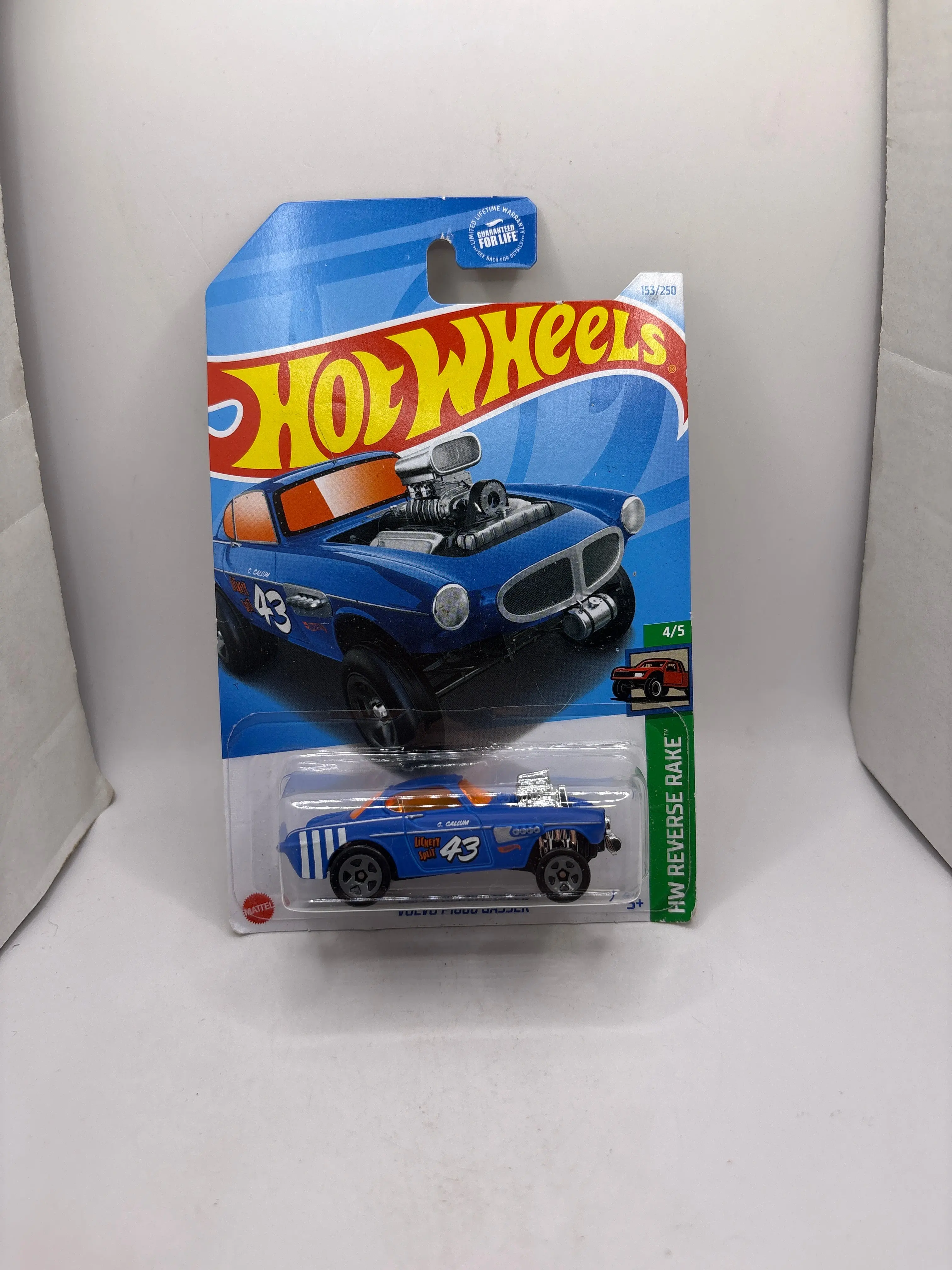 Hot Wheels Volvo P1800 Gasser Diecast