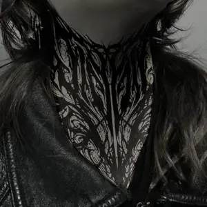 1pcs Dark Devil Pattern Herbal Juice Tattoo Sticker Sexy Spicy Girl Neck Temporary Tattoo Waterproof Durable Fake Tattoo for Men and Women Party Gift Y2K Waterproof Temporary Tattoos