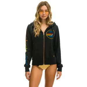 AVIATOR NATION HAMPTONS HOODIE - CHARCOAL