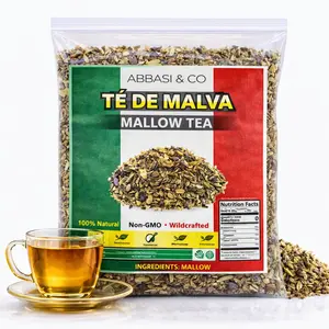 5oz Hojas De Malva, Hierba Malva, mallow weed, malva comun, common mallow, malva silvestre Mallow tea, IMPORTED FROM MEXICO