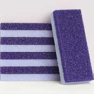 4 Pcs Foot Pumice Stones and Scrubbers, Durable Exfoliating Pedicure Stones, Home Body - Cleansing Tools for Men and Women