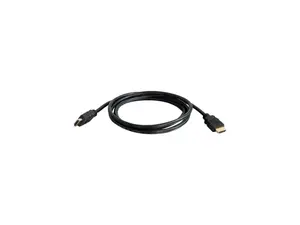 C2G 42502 High Speed HDMI Cable with Ethernet for TVs, Laptops, and Chromebooks, Black (4.9 Feet, 1.5 Meters)
