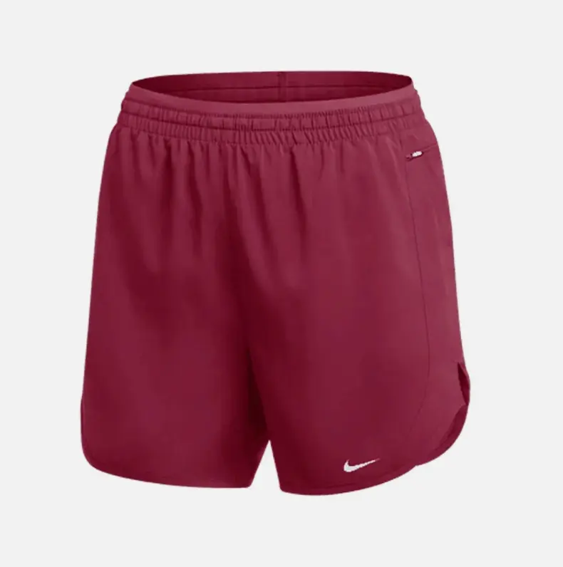 Nike Womens Tempo Luxe 5″ Short Deep Maroon XL, Athletic Wear Shorts, Running Shorts