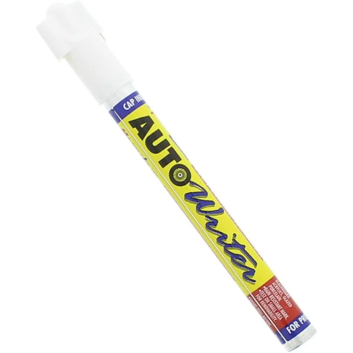 212 MAIN U.S. Chemical and Plastics 37004-1 Autowriter Auto Pen - White Windshield Writing Tool, Fast-Drying, Ready-to-Use, Vibrant Marker