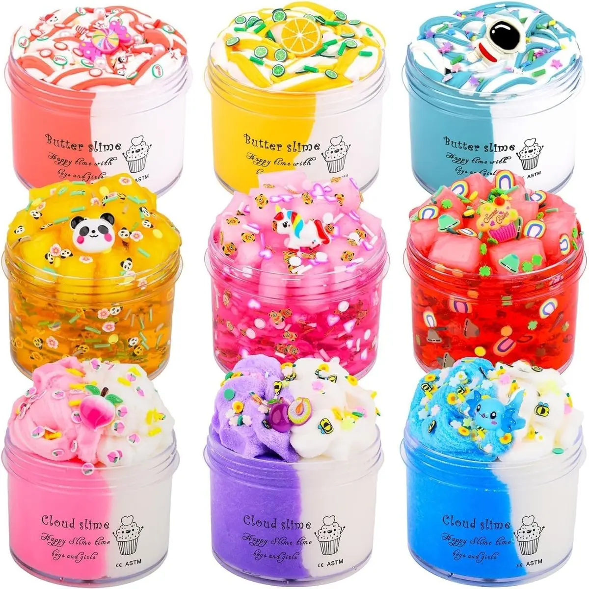 B-9 Pack Axolotl Slime Kit