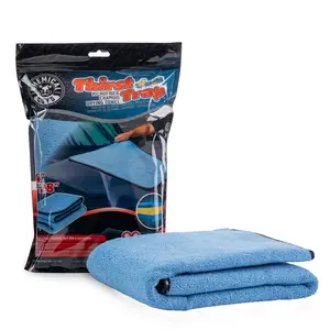 CHEMICAL GUYS Thirst Trap Microfiber Chamois Drying Towel – 2-in-1 Towel with Absorbency of a Chamois & Softness of Microfiber | Ultra-Absorbent, Lint-Free, Scratch-Free Car Drying Towel for a Streak-Free Finish | Car Detailing Products