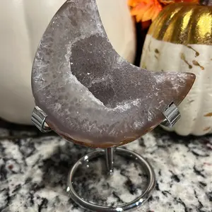 Druzy Agate Moon