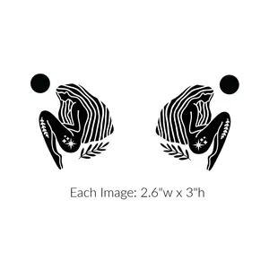 The Sisterhood Collection "Meadow"  Silkscreen Reusable Adhesive Stencil