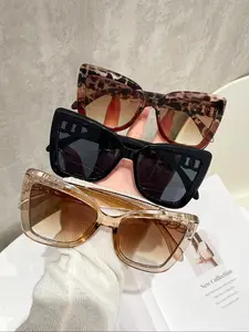 3-Piece Classic Oversized Sunglasses Set for Men and Women, Perfect for Outdoor Parties, Travel, Fishing, Driving and Gifts, UV100 Protection