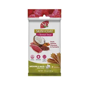 N&D Quinoa Skin & Coat Duck Adult Canine Medium & Maxi Treat