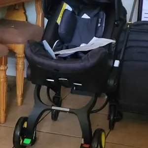 (No Base)Baby Stroller with Free Bag ,Newborn Stroller,Foldable Stroller Legs,Equipped with Chest Clip,One-Click Contraction Function,Alloy Metal Material,4-wheel Travel Toddler Stroller