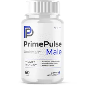 (1 Pack) Prime Pulse Advanced Capsules PrimePulse Vitamin Supplement 60 Caps Natural Ingredients for Daily Use - Healthcare