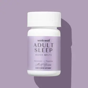 Adult Natural Melatonin Quick Sleep Melts 30-Count