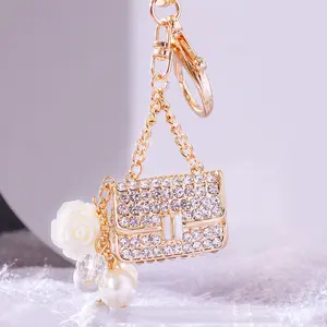 Creative Beaded Bag Pendants, Mini Bag Pendants, Accessories for Women's Bags