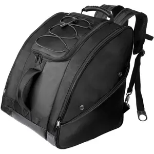 50L Waterproof Ski Boot Bag - All-in-One Travel Backpack for Boots, Helmet & Gear