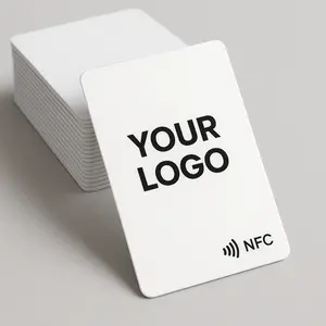 NFC Bulk NFC Cards - Personalize with Your Logo or Design - Ideal for Sharing information NFC Cards
