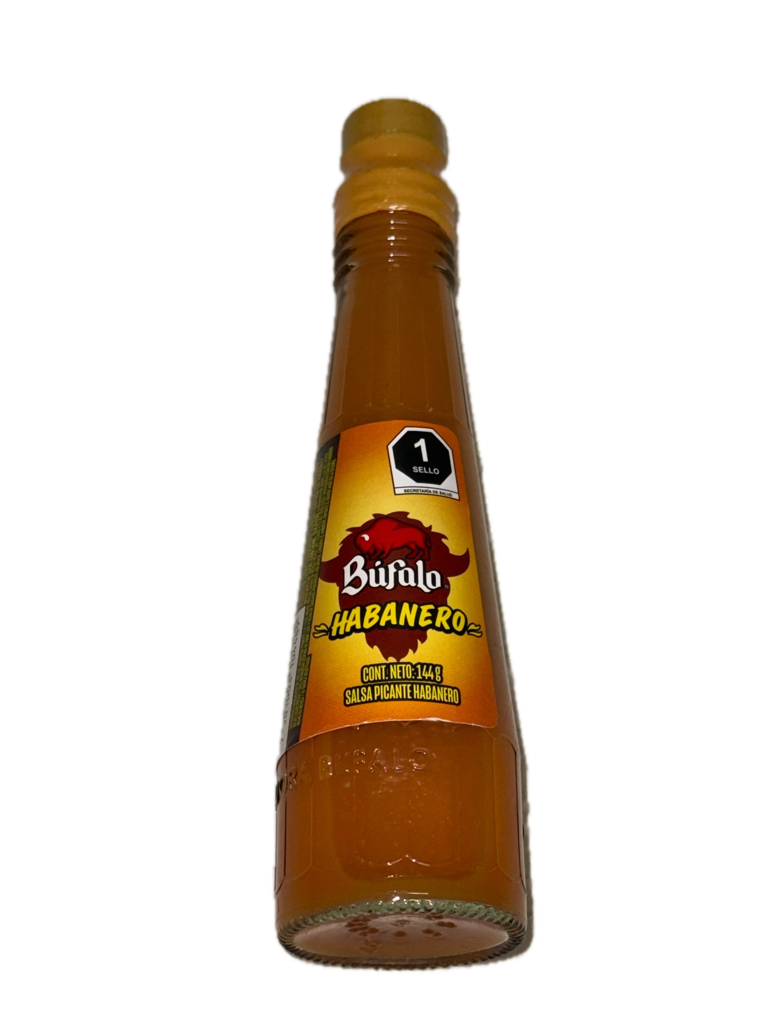 Búfalo Habanero Hot Sauce 144g – Mexican Spicy Habanero Pepper Sauce