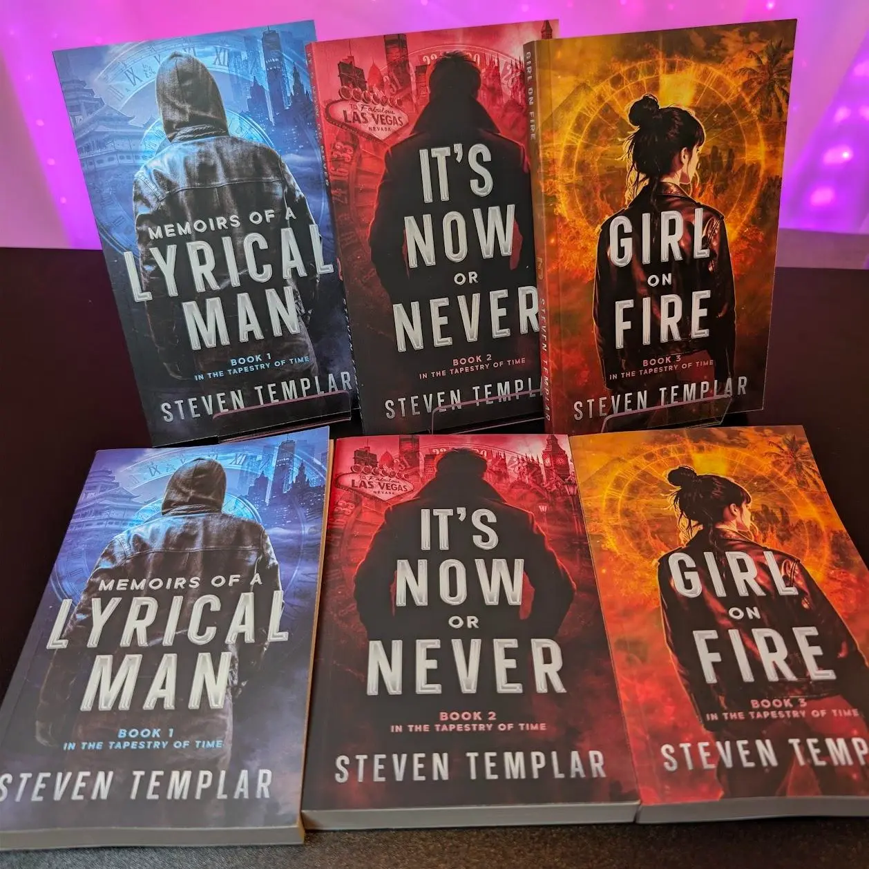 COMPLETE TRILOGY: Signed Tapestry of Time Paperbacks