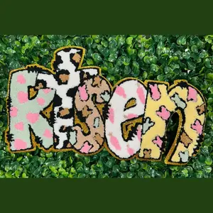 Press On Chenille Patches for Clothes - Trendy and Adorable