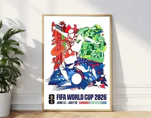[Sale off up to 65%][Free Ship] The Official FIFA World Cup 2026 Poster