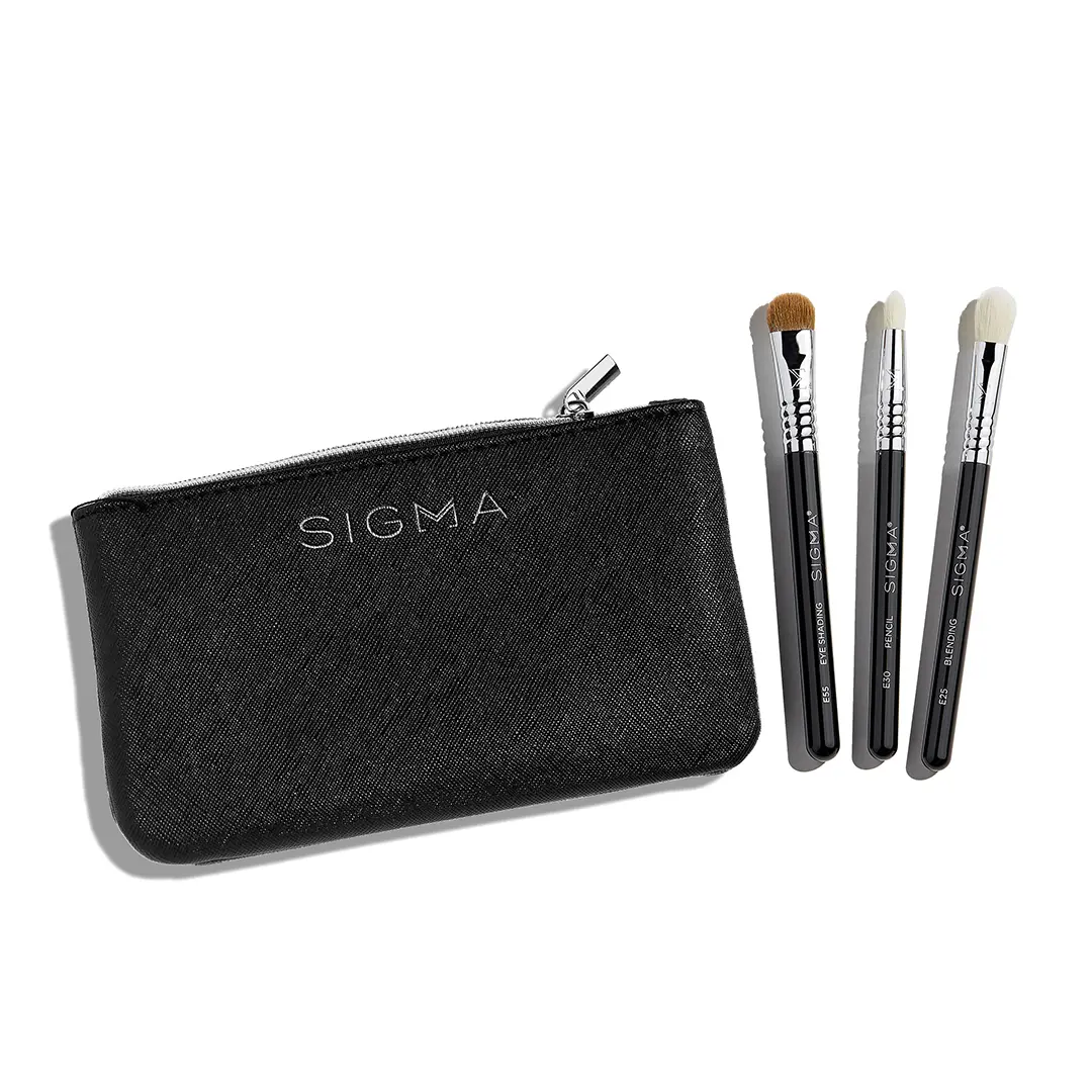 Sigma Beauty Glam 'n Go Mini Eye Brush Set Sigma Beauty Glam 'n Go Mini Eye Brush Set
