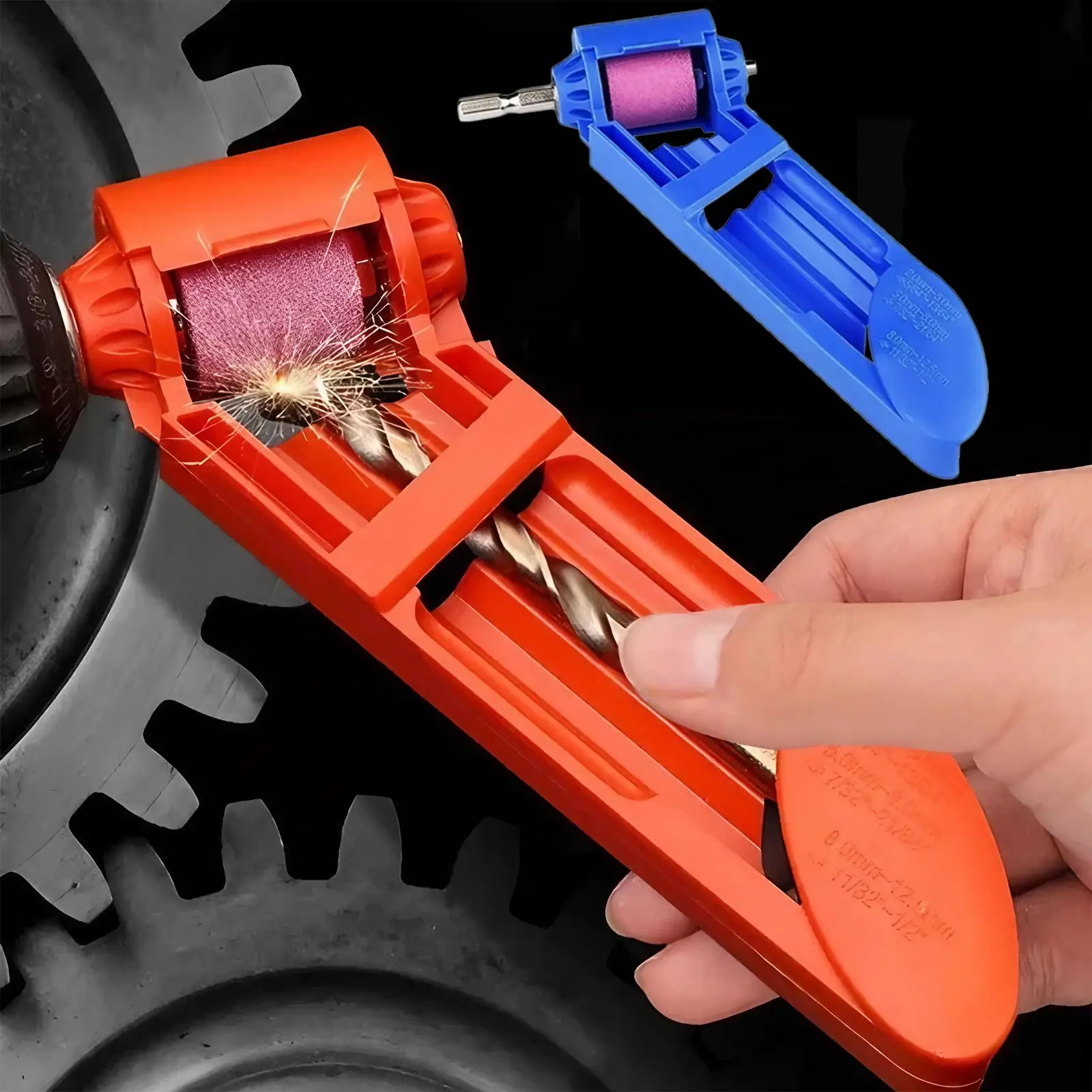 Portable Drill Bit Grinding Tool, 1 Count Drill Bit Sharpening Tool, Durable Drill Bit Sharpening Tool, Power Tool Accessories