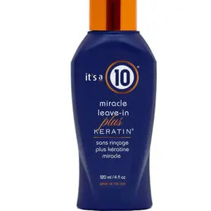 It's A 10 Miracle Leave-In Plus Keratin 180 mL - Enriched Leave-In with Keratin for Rebuilding Dry, Brittle & Damaged Hair, Versatile Use